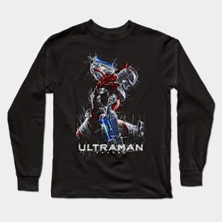 ultra man suit ver Long Sleeve T-Shirt